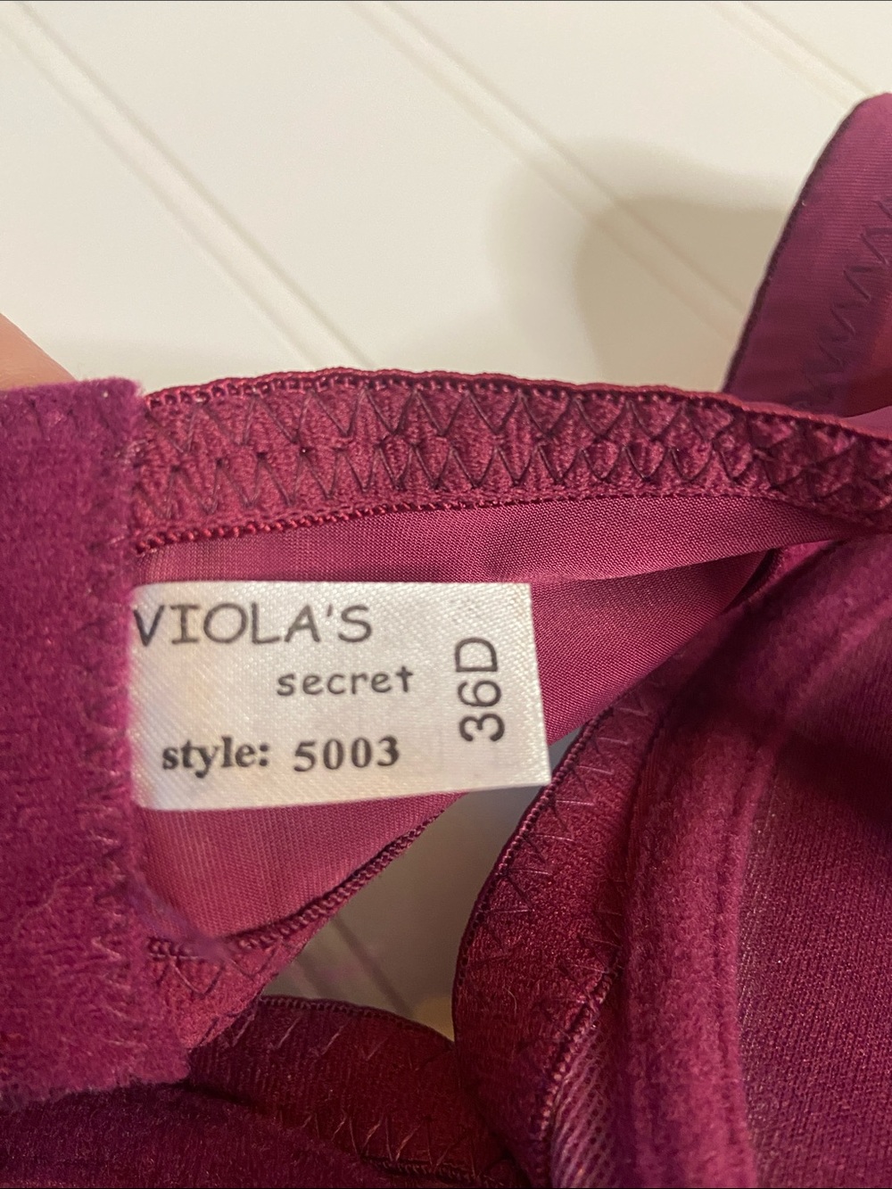 Romantic Feminine Lacey Padded Underwire Bras (3) Violas Secret 36D - Picture 3 of 5